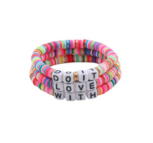 Load image into Gallery viewer, Trio of bracelets - Do it with love
