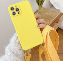 Load image into Gallery viewer, Phone case with shoulder strap
